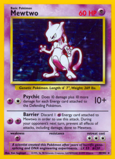 Mewtwo 10/102