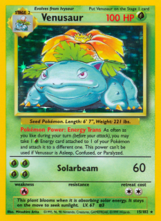 Venusaur 15/102